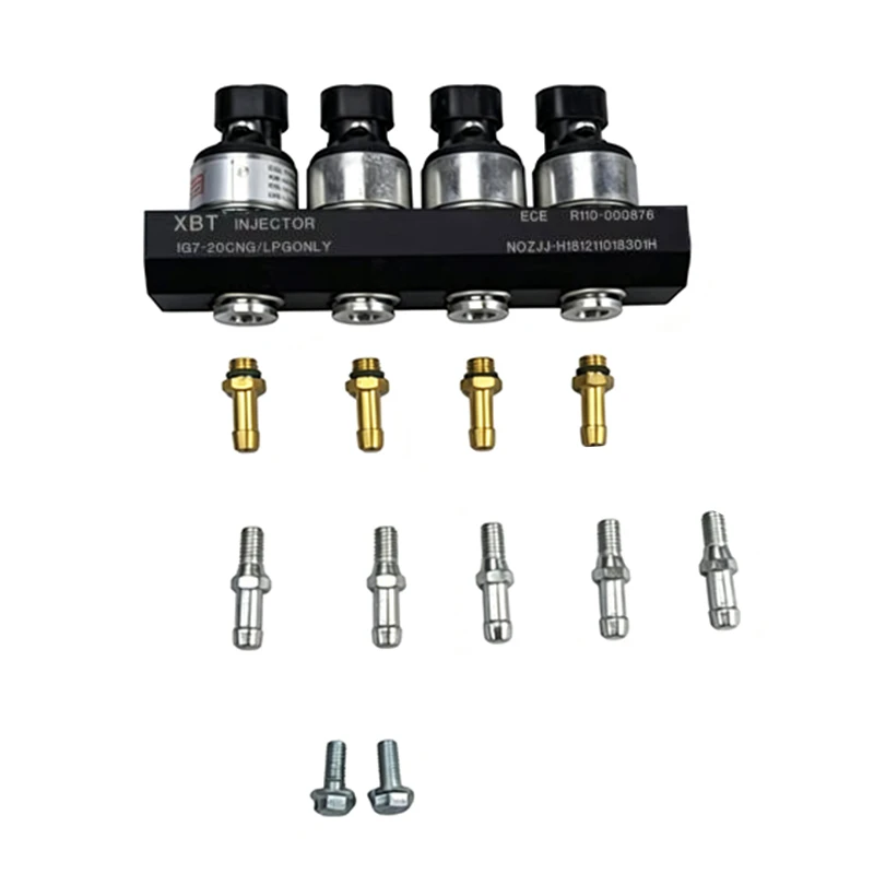 2 Ω Export Style 4-Cylinder Gas Injector Rail 2 Ω Export Style 4-Cylinder Gas Injector Rail